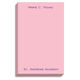 Two Line Colorful Memo Sheets in Holder - REFILL ONLY Image 7 of 9